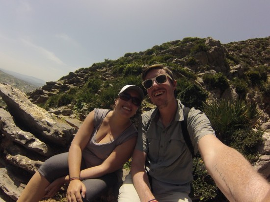 The highest point we reached on our hike.