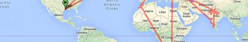 Six Months of Travel: By The Numbers