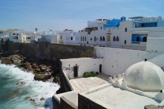 We probably could have spent the whole day just washing the ocean crash up against the walls.