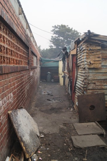 Long Street is the main drag of bars in Cape Town and this alley was jokingly referred to as the 'Long Street' of Langa