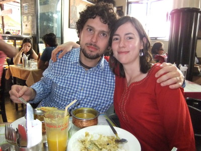 We met this couple from Mexico on a market tour in Mumbai.
