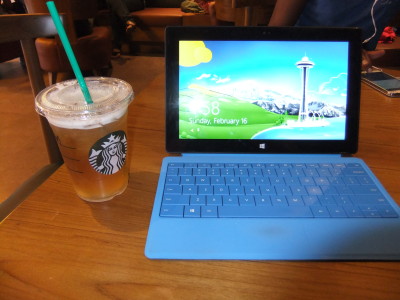 Sometimes you need a break from the hectic city. A few hours of wifi and a Starbucks Green Tea did the trick!