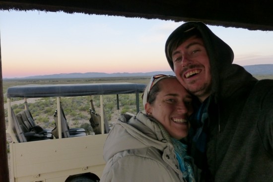 It was cold! Like 50 degrees and very windy. We bundled up and enjoyed our warm sangria and snacks at the end of the drive.